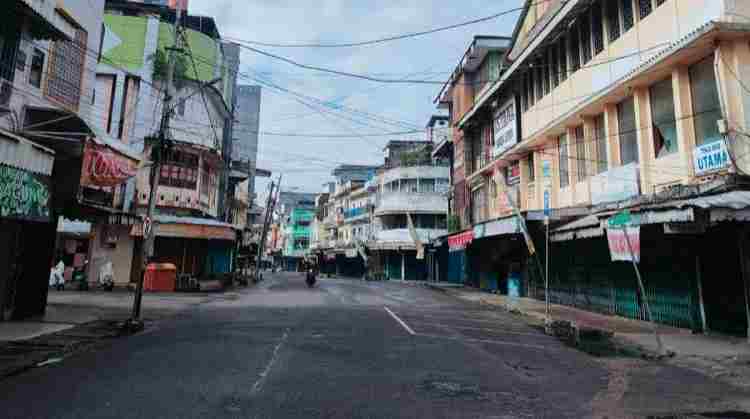 Suasana Pasar Gang Siku Kota Jambi