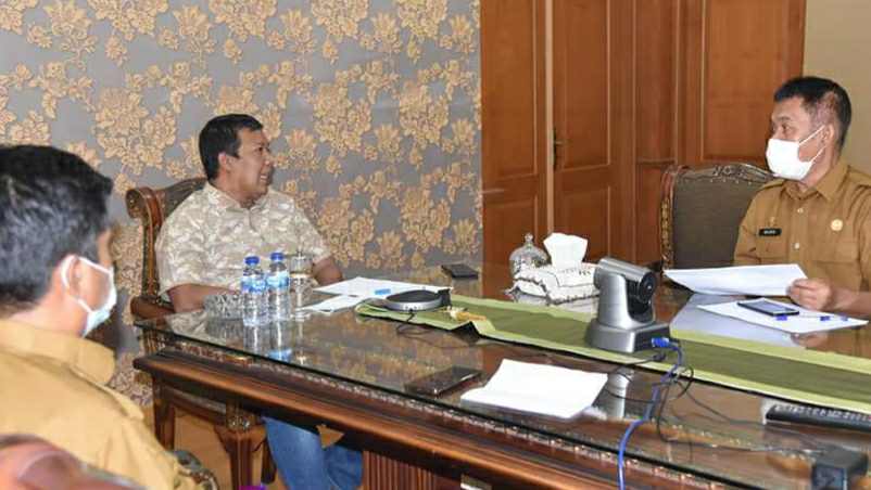 Bupati Romi dan Wabup Robby saat ikuti diklat kepemimpinan