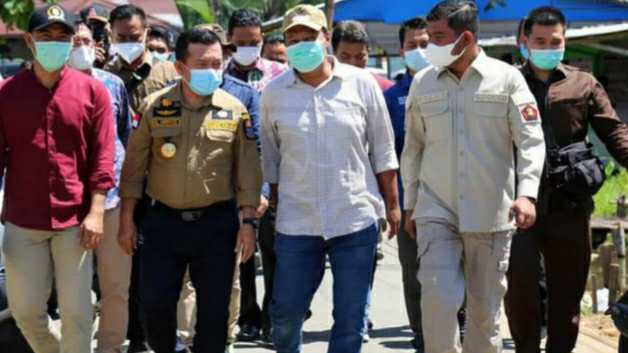 Romi saat dampingi kunjungan kerja Gubernur Al Haris