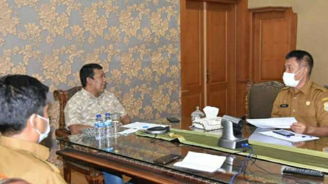 Bupati dan Wabup Tanjab Timur saat ikuti diklat kepemimpinan