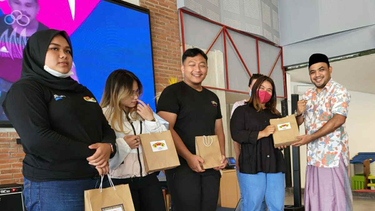 Jamuan dan pemberian tali asih yang diadakan Pengprov PABSI Jambi