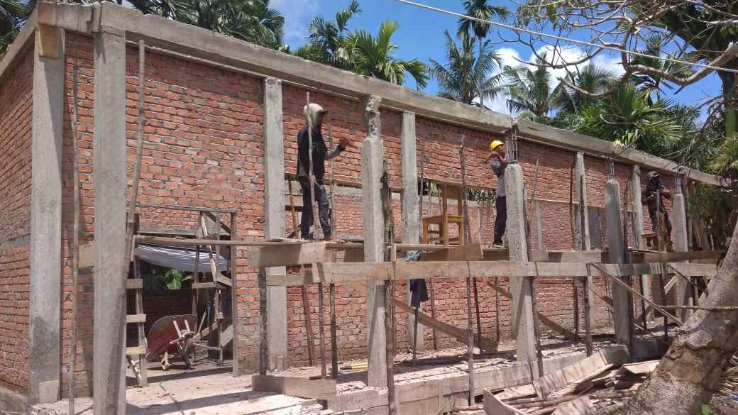 Pembangunan sekolah di Jambi oleh PT Karya Bersama Putra Mandiri