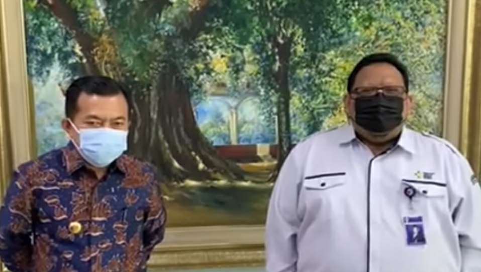 Gubernur Al Haris dan dr. Iwan Dakota