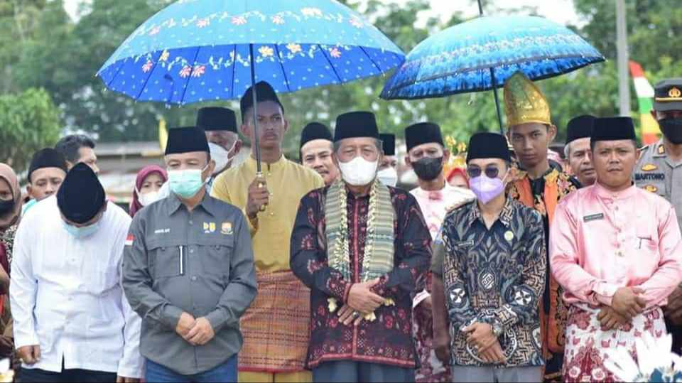 Wagub Abdullah Sani saat sambangi masyarakat Mandiangin Timur