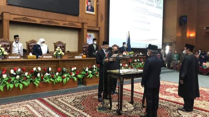 Paripurna PAW anggota dewan Fraksi PAN