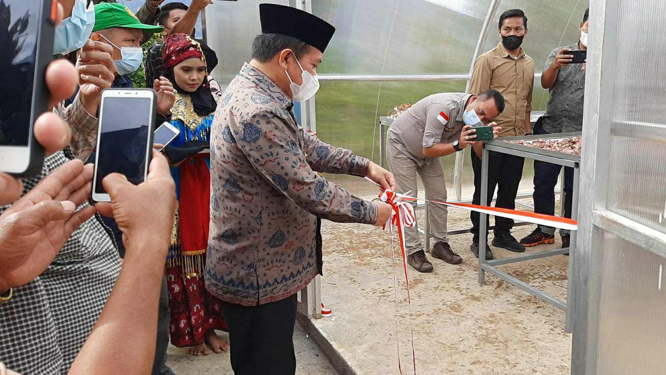 Gubernur Al Haris saat kunjungan kerja ke Merangin