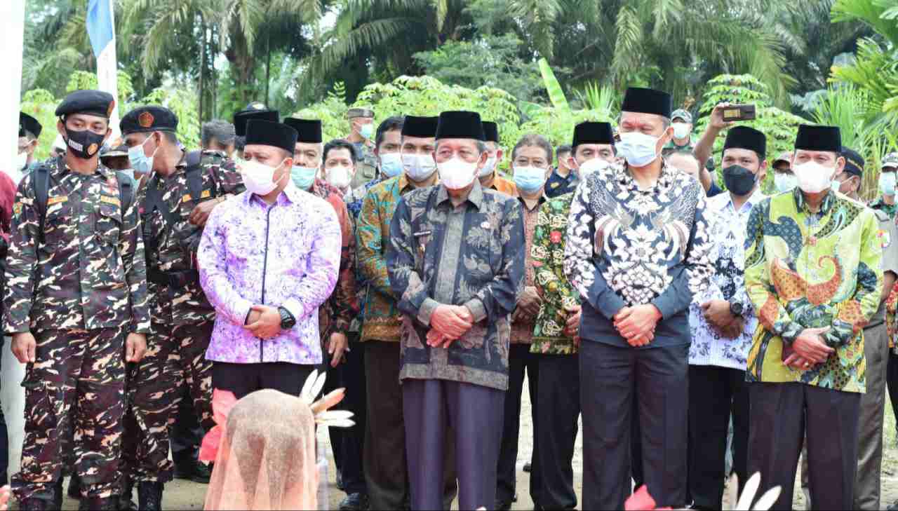 Wagub Abdullah Sani saat resmikan Desa Catur Rahayu sebagai Desa Sadar Kerukunan