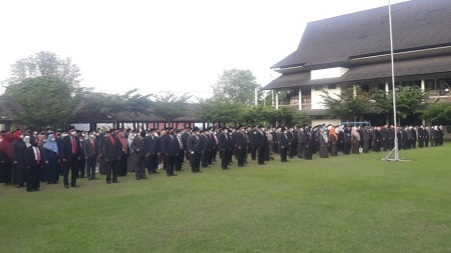 Pelantikan ratusan pejabat Pemprov Jambi 