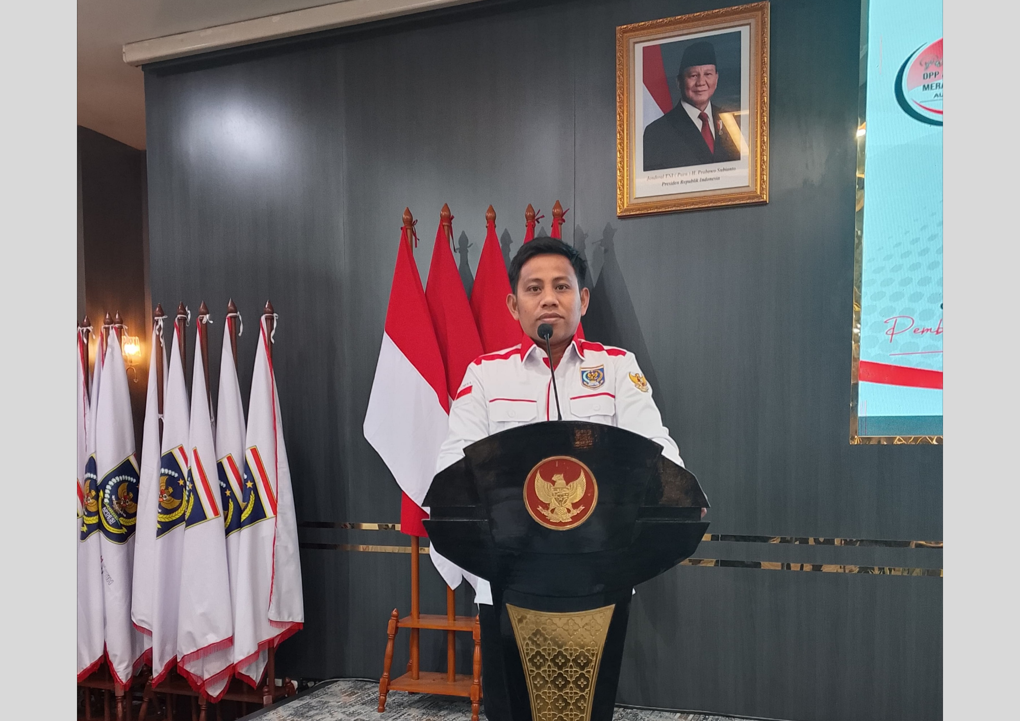 Ketua APDESI Tanjung Jabung Timur sekaligus Kades Merbau, Amirudin