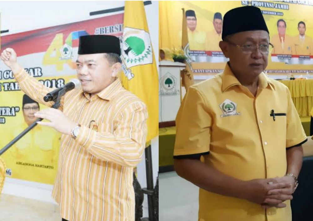 Al Haris (kiri) dan Cek Endra (kanan)