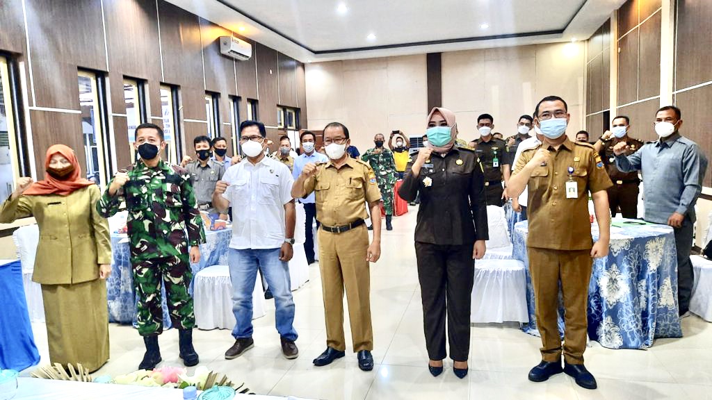 Rapat Tim Terpadu Penanganan Konflik Sosial Tingkat Kabupaten/Kota se-Provinsi Jambi,(31/8/2021).