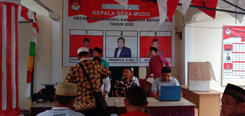 Suasana PAW Desa Mudo