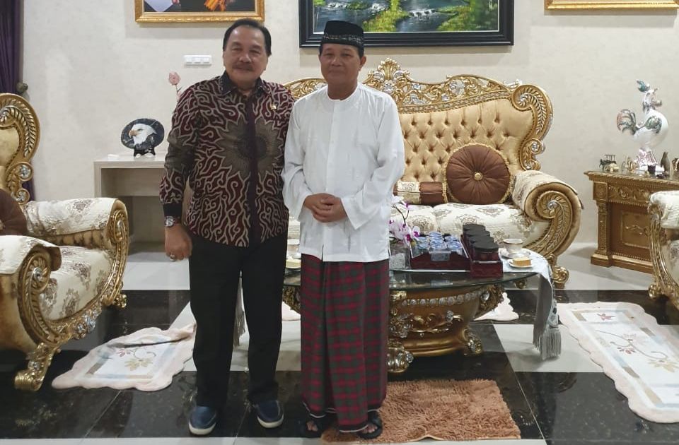 Pertemuan Fachrori Umar (kanan) dan Zulfikar Ahmad 