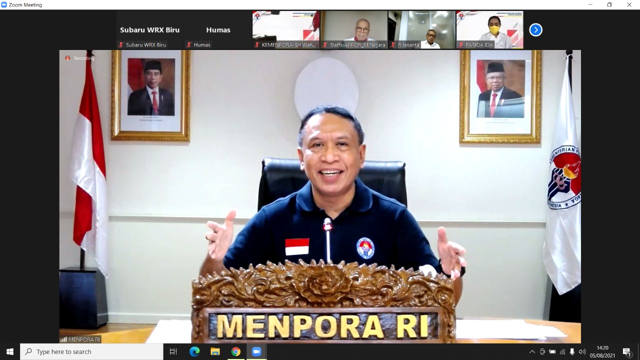 Menpora RI, Zainudin Amali
