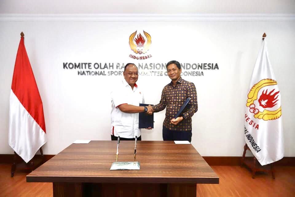 KONI Pusat dan PT Tata Media Prima