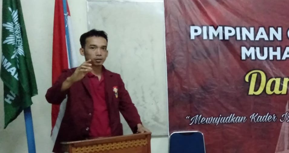 Ketua PC IMM Merangin, Abdul Muin