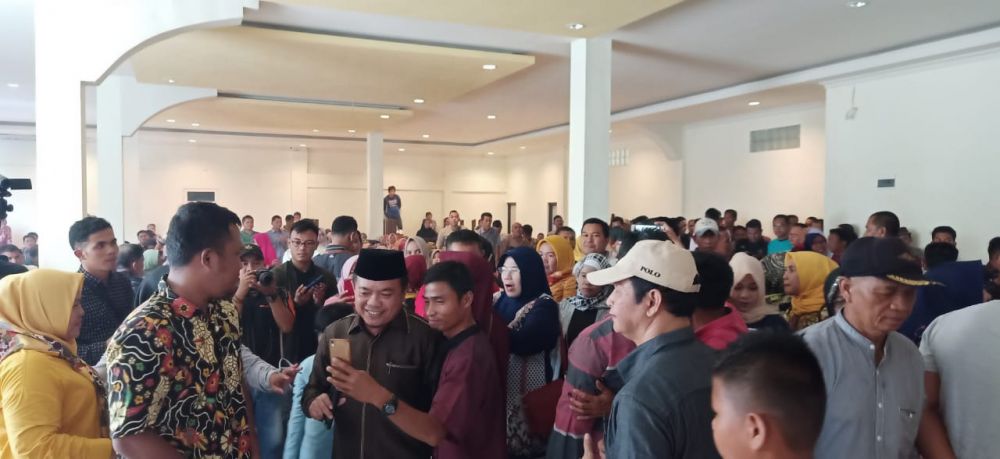 Al Haris saat menghadiri acara silaturahmi bersama simpatisan di Kabupaten Bungo