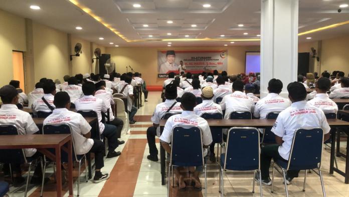 Suasana pelantikan Tim Pemenangan Al Haris Kabupaten Tanjab Barat 