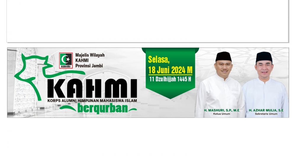 MW Kahmi Jambi kurban 4 sapi dan 4 kambing di Idul Adha 1445 H