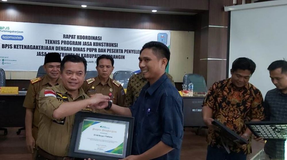 Al Haris saat membuka rapat koordinasi teknis