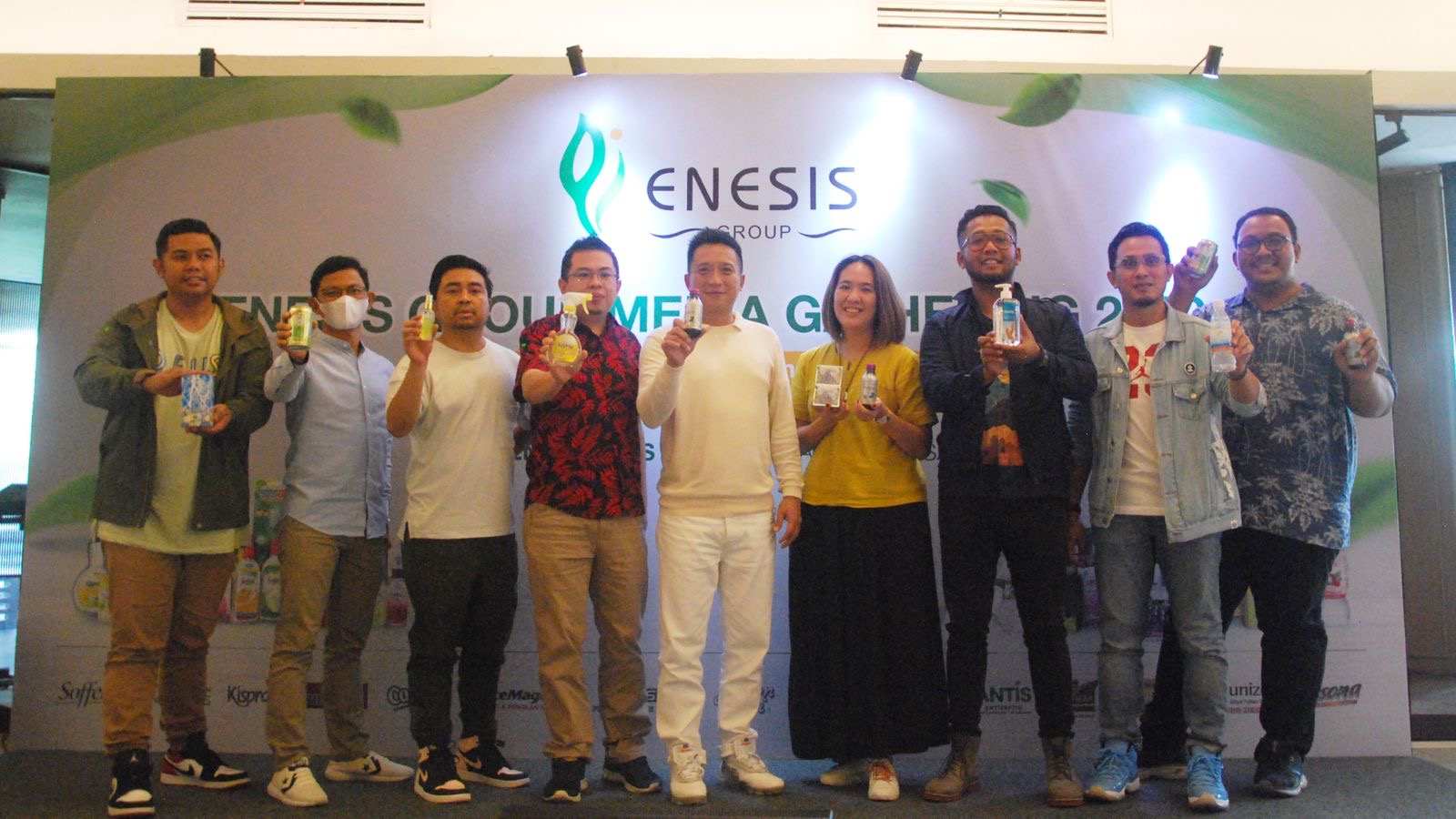 Enesis Group menggelar kegiatan Media Gathering di Teras Senayan Avenue, Jakarta Pusat (19/1/2022)