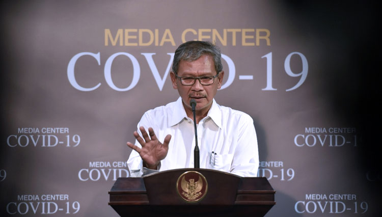 Jubir pemerintah untuk penanganan Covid-19, Achmad Iriyanto 