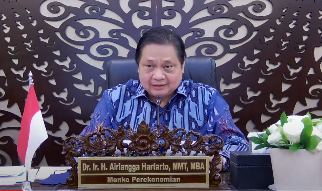 Ketua KPCPEN Airlangga Hartarto