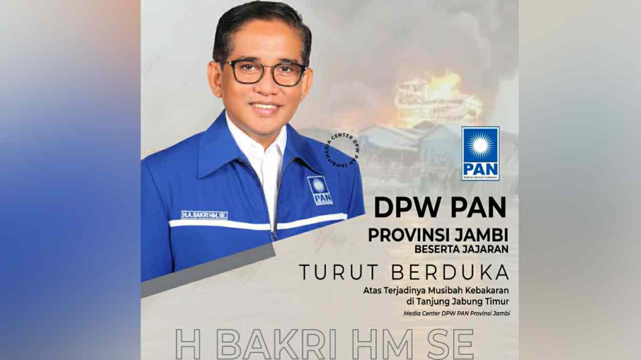 Ketua DPW PAN Provinsi Jambi, H. Bakri
