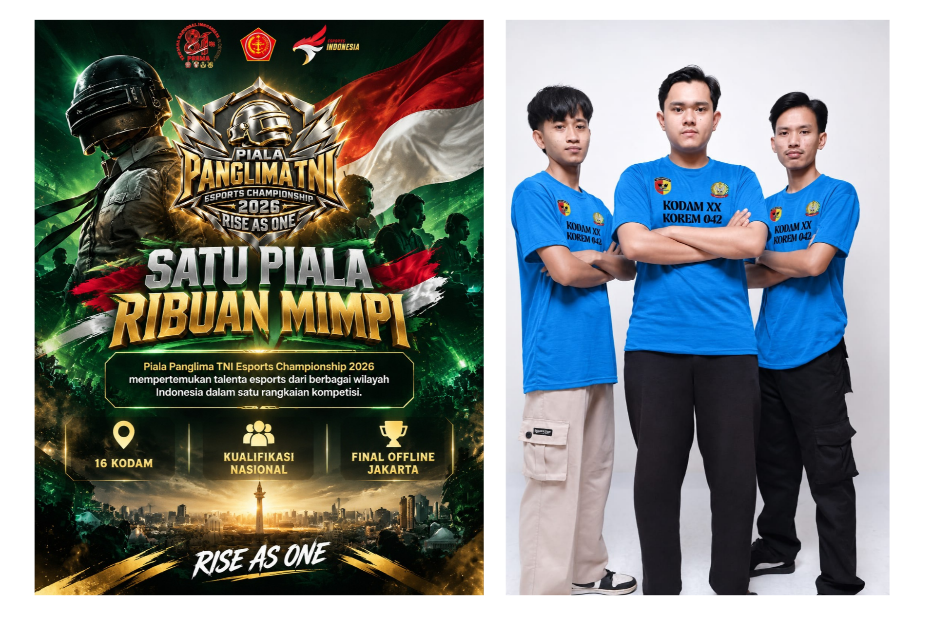 Tim ALLESSO, perwakilan ESI Kabupaten Kerinci cabang PUBG Mobile