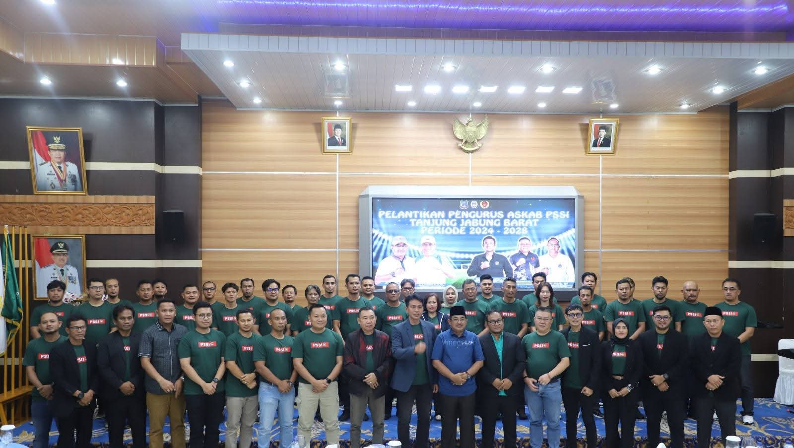 Anwar Sadat hadiri pelantikan ASKAB PSSI Tanjab Barat periode 2024–2028