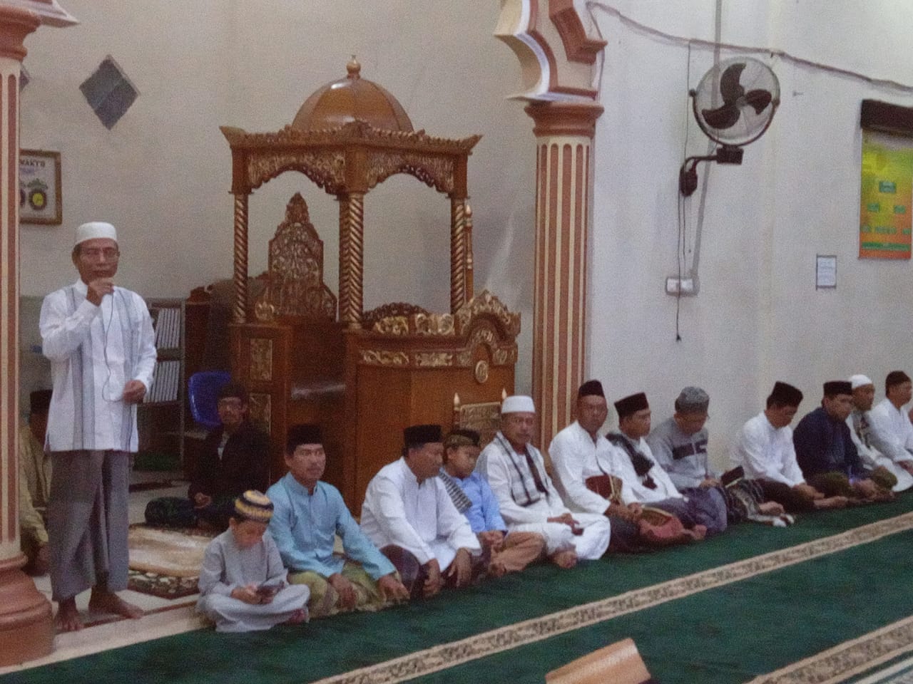 Wabup Mashuri saat GPS2B di Desa Sungai Ulak Kecamatan Nalotantan, Bangko