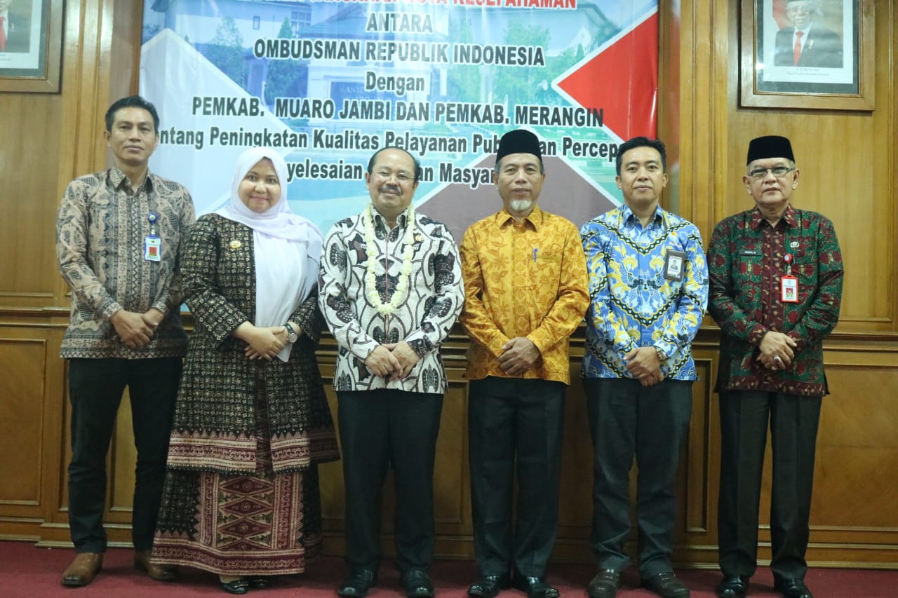 Wabup Mashuri saat hadiri MOU dengan Ombudsman RI