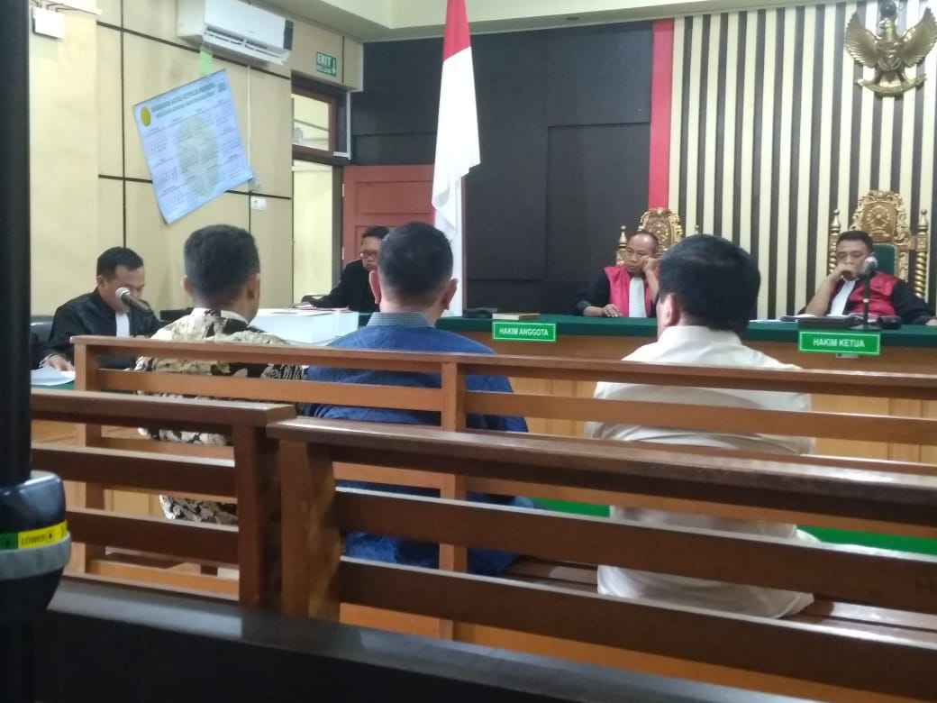 Sidang pembacaan tuntutan oleh Jaksa KPK di Pengadilan Tipikor Jambi 