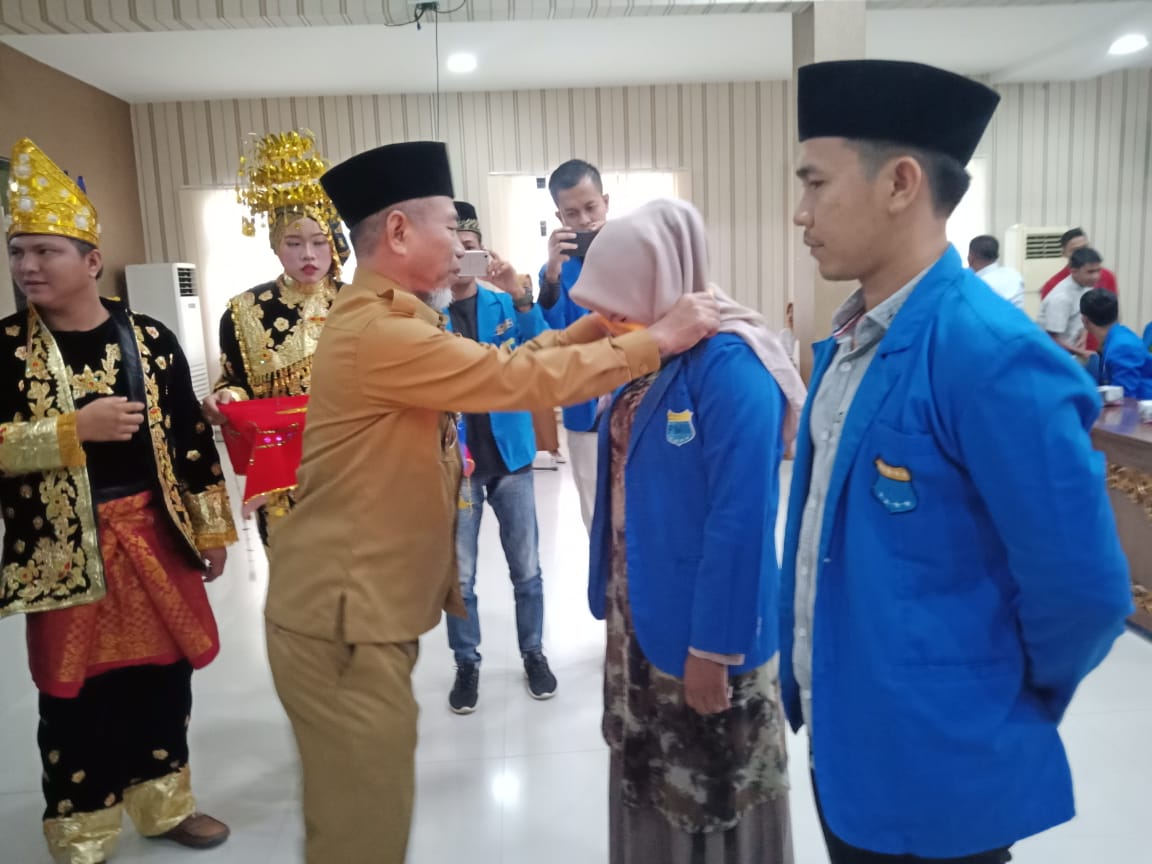 Wabup Mashuri saat hadiri PKL PMII