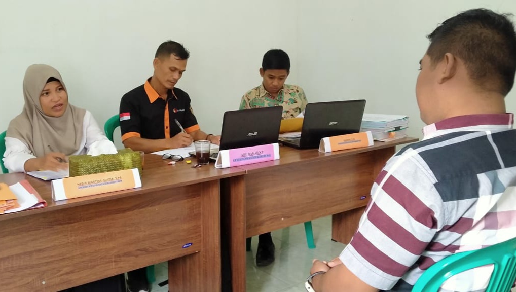 Tes wawancara PKD oleh Panwascam Tabir