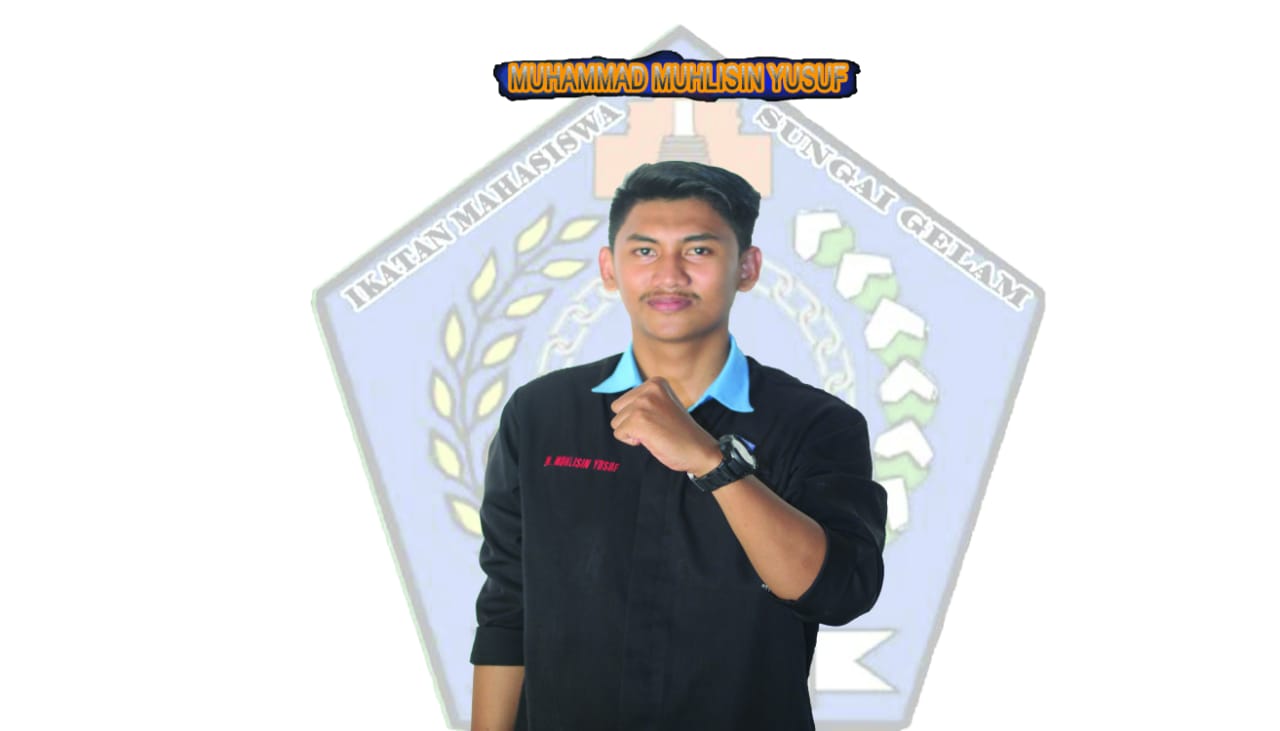 Ketua Ikatan Mahasiswa Sungai Gelam (IMSG), Muhammad Muhlisin Yusuf