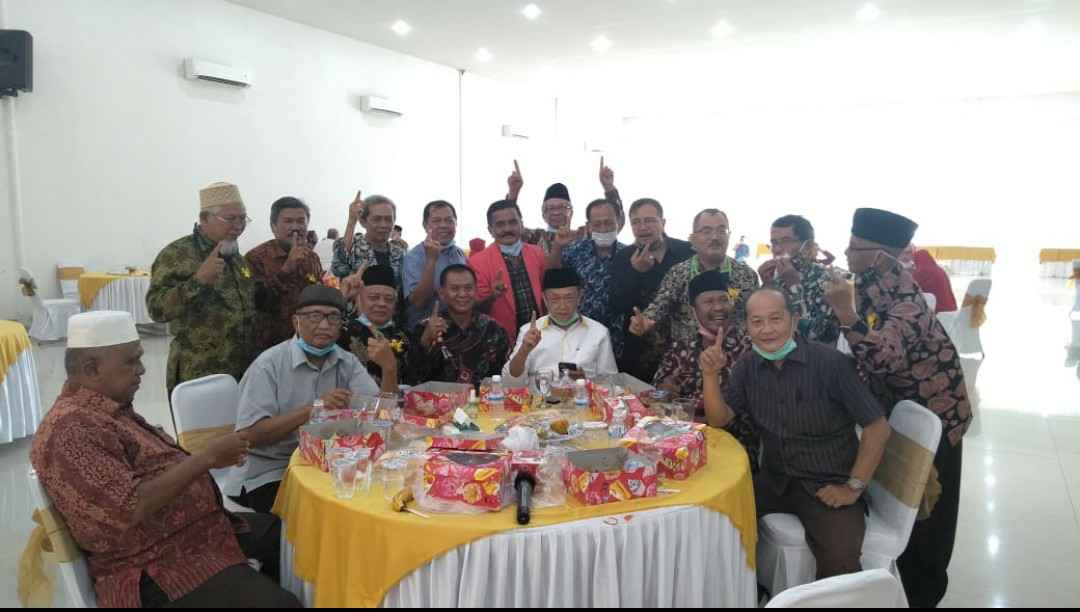 Cek Endra saat hadiri menghadiri acara reuni alumni SMEA Negeri 1 angkatan 1976-1979