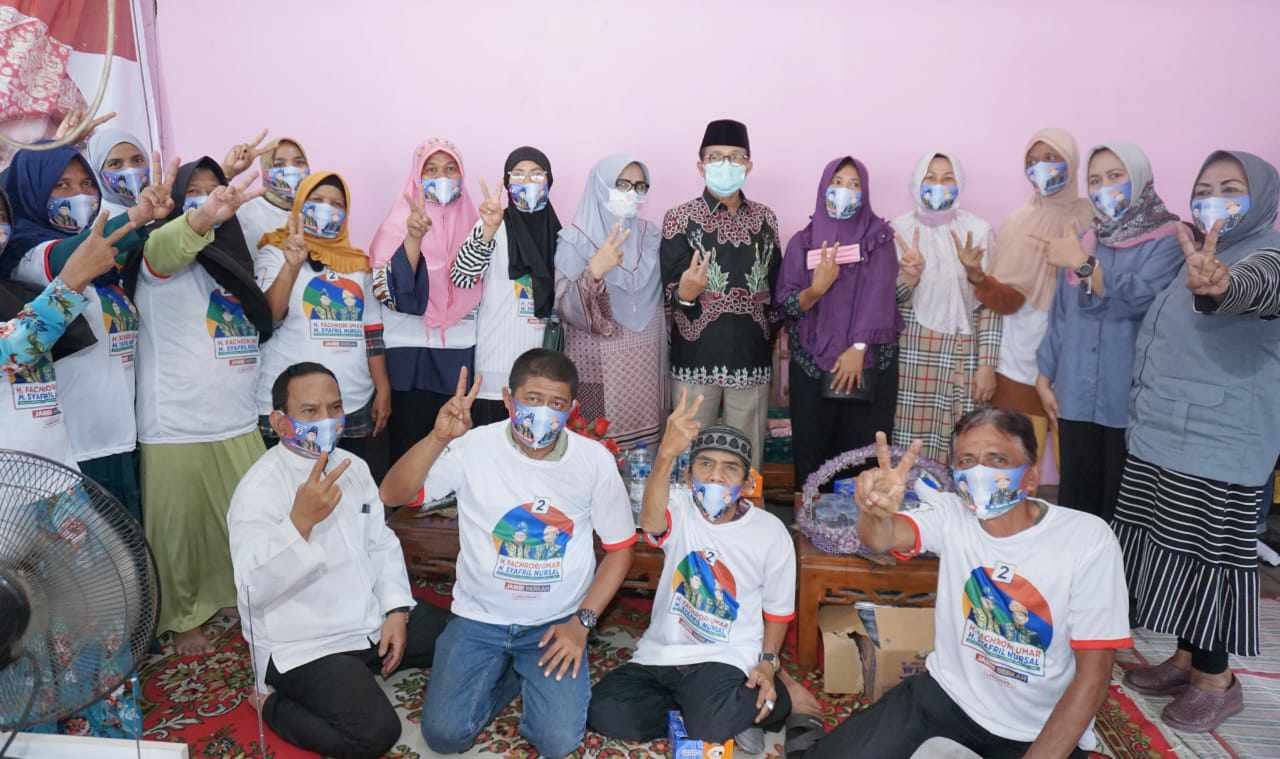 Fachrori saat safari politik di Kota Jambi