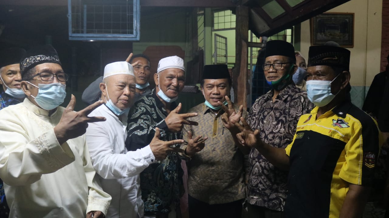 Keluarga A Manap saat nyatakan dukungan ke Al Haris