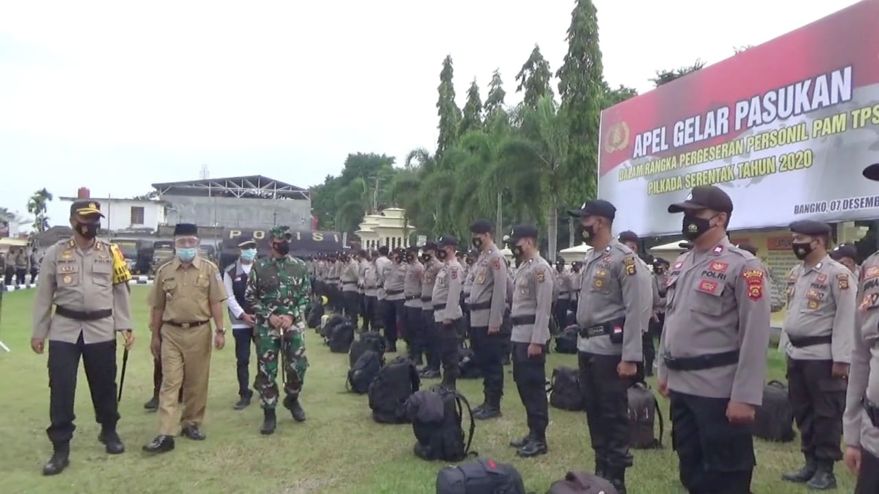 Apel gelar pasukan Pilkada Serentak 2020 di Merangin