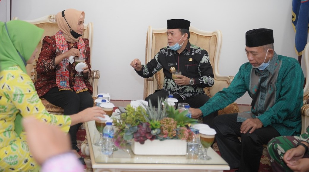 Al Haris saat sambut kunjungan kerja Pj Gubernur Jambi