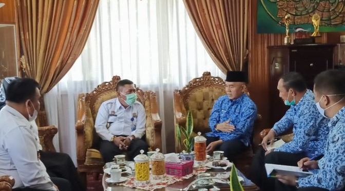 Adirozal saat sambut kunjungan kerja Kakanwil Kemenkumham Jambi