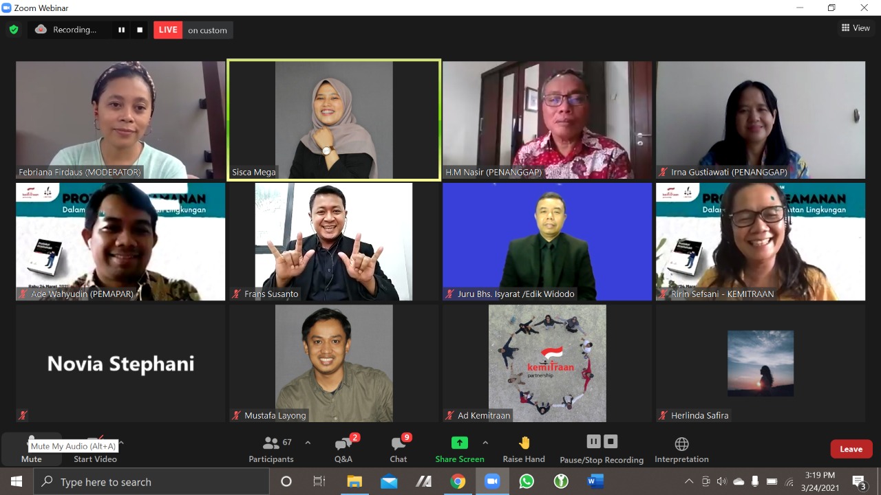 Peluncuran buku protokol kemanan jurnalis