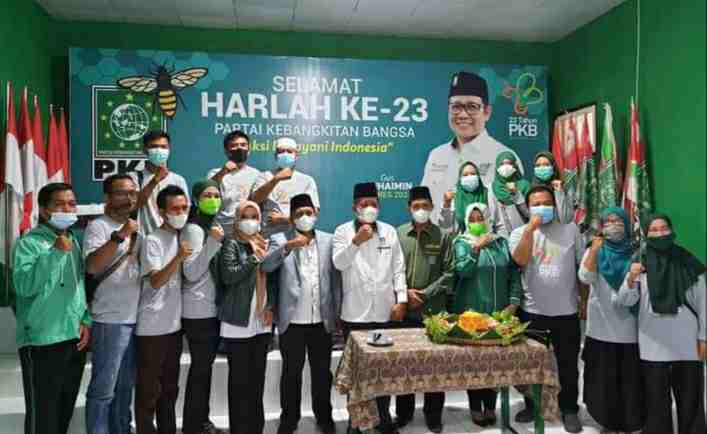 Abdullah Sani saat hadiri Harlah PKB ke 23