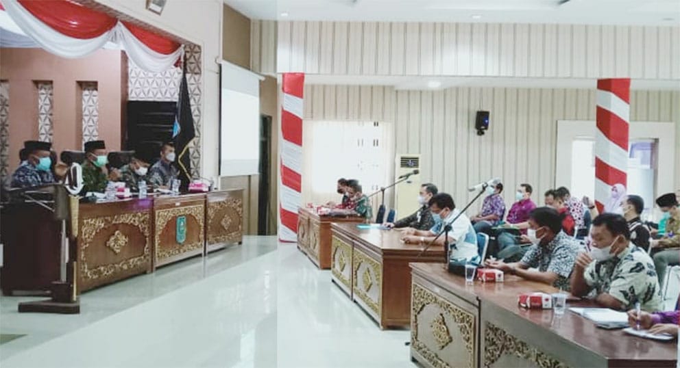 Mashuri saat buka dapat evaluasi informasi birokrasi