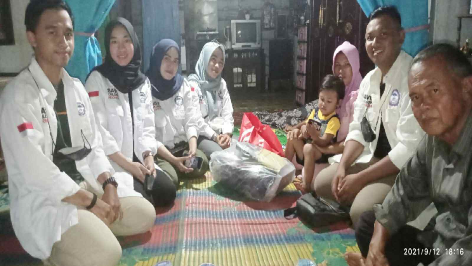 TRCPPA Jambi saat kunjungi kediaman rumah anak korban kekerasan di Teluk Dawan, Muara Sabak Barat