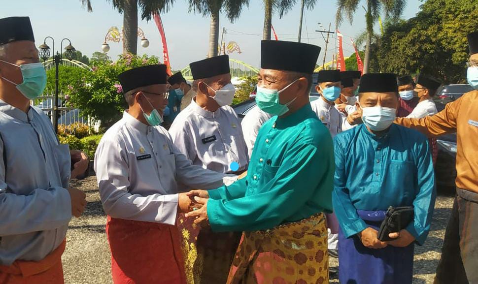 Bupati Mashuri saat hadiri HUT ke-22 Kabupaten Sarolangun