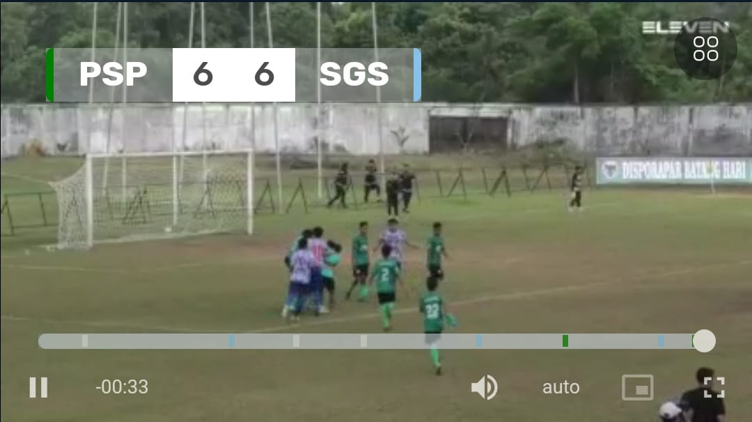 Pertandingan Persikota Sungai Penuh dan Siginjai Sakti 