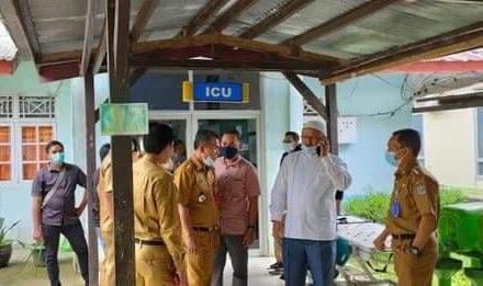 Ruang ICU RSD Kolonel Abubdjani Bangko tempat perawan Bupati Mashuri