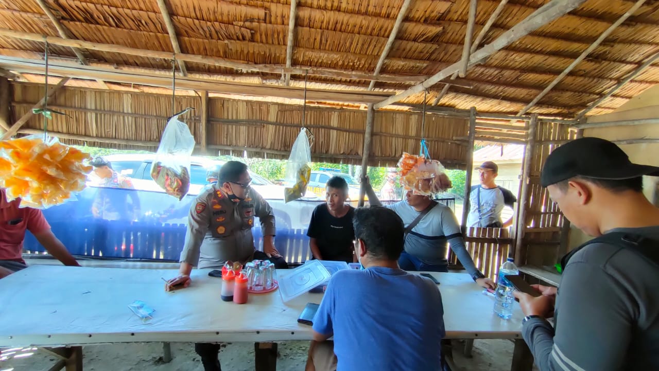 Tim gabungan Polda Jambi saat mengamankan satu tahanan kabur dari LPKA Muara Bulian